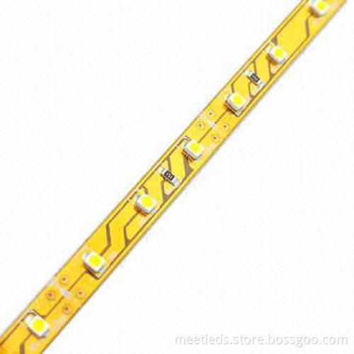 SMD3528 Single Chip Silicone Tube, IP67 Waterproof Flexible LED Strip, 60-piece of LEDs/m, 12V